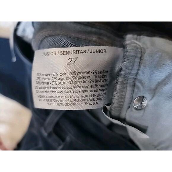 William Rast Sculpted High Rise Skinny Leg Rustic 27 New Wave Fading Jeans - Picture 5 of 8